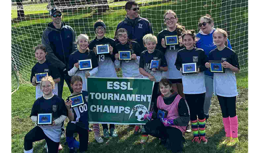 ESSL Fall 2023 U12 Girls Champions 